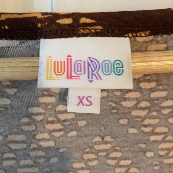 LulaRoe new with tags XS Nicole - Picture 4 of 5